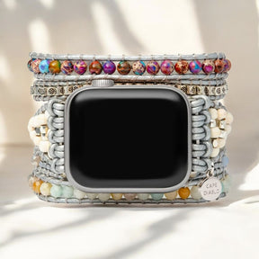 Pulseira de Proteção de Turquesa Curativa para Apple Watch