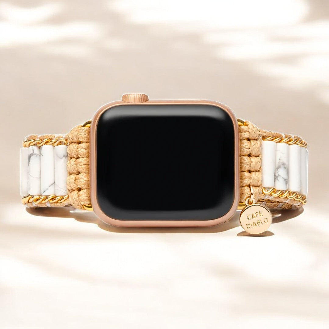 Pulseira Heavenly Howlite para Apple Watch