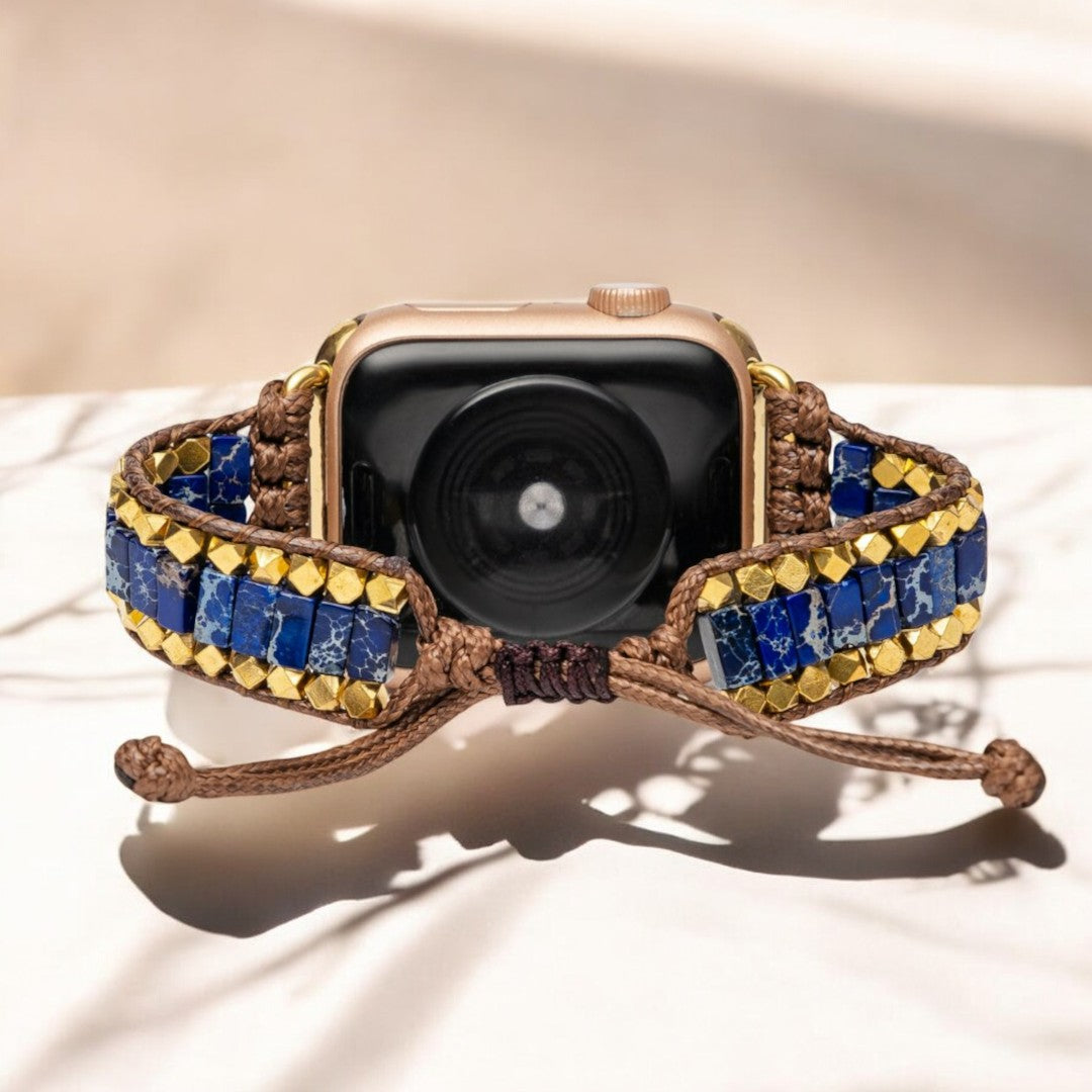 Pulseira Apple Watch Hushed Seas Lapis
