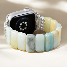 Correia elástica Amazonite Grace para Apple Watch