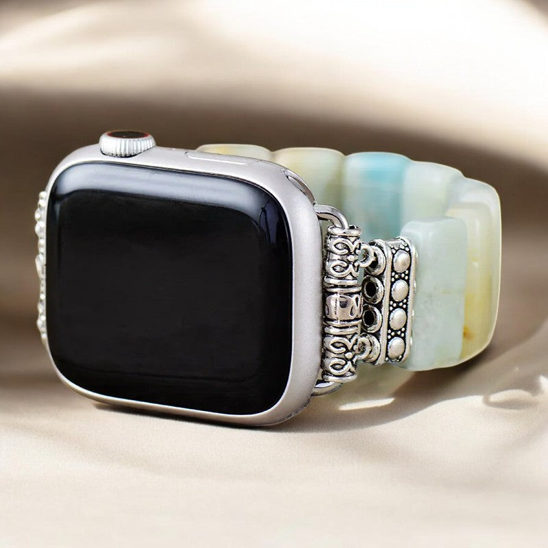 Correia elástica Amazonite Grace para Apple Watch
