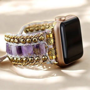 Pulseira Majestic Amethyst para Apple Watch