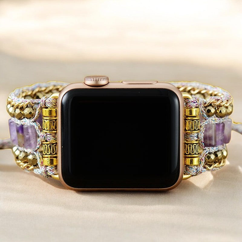 Pulseira Majestic Amethyst para Apple Watch