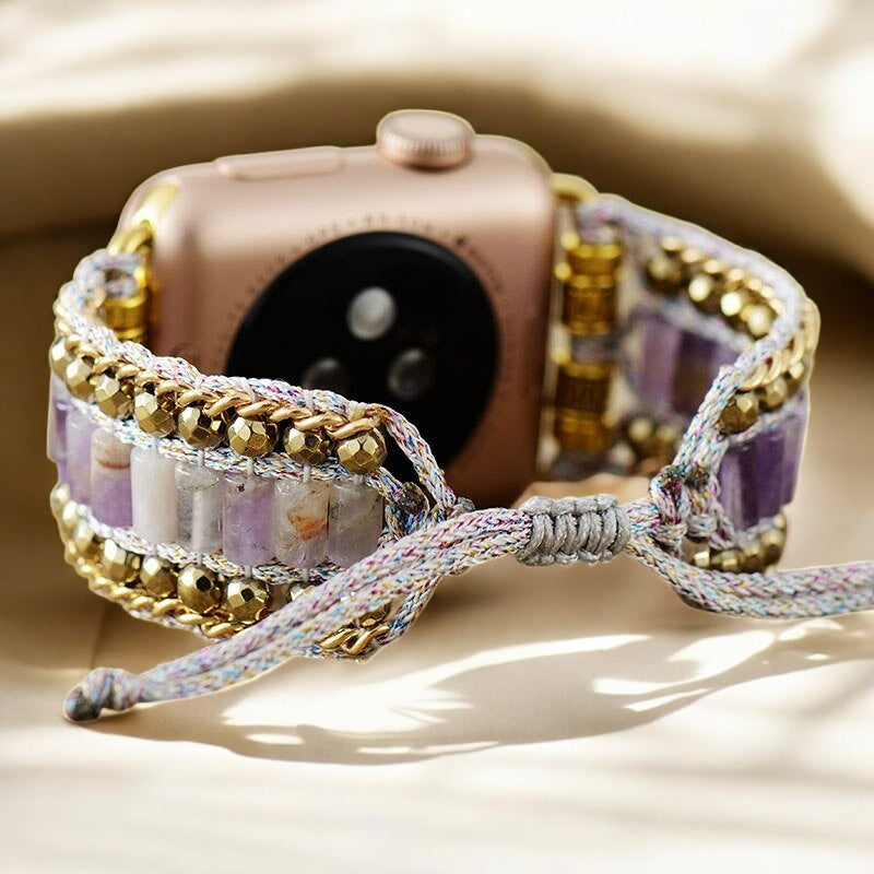 Pulseira Majestic Amethyst para Apple Watch