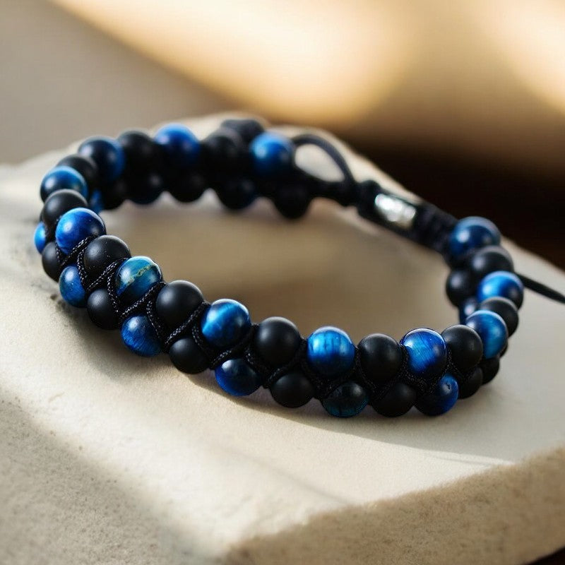 Pulseira de energia ônix masculina
