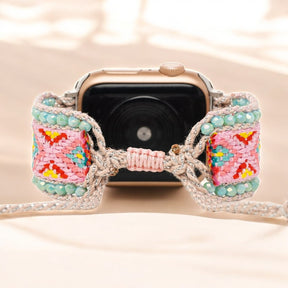 Pulseira para Apple Watch Limonada Rosa