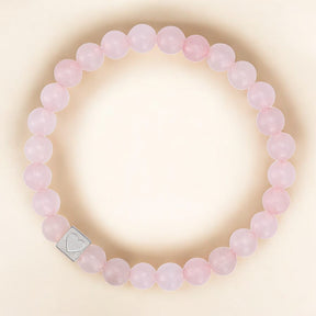 Pulseira de Contas de Prata do Amor de São Valentim
