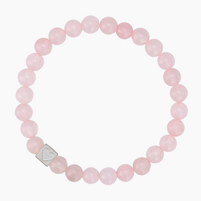 Pulseira de Contas de Prata do Amor de São Valentim