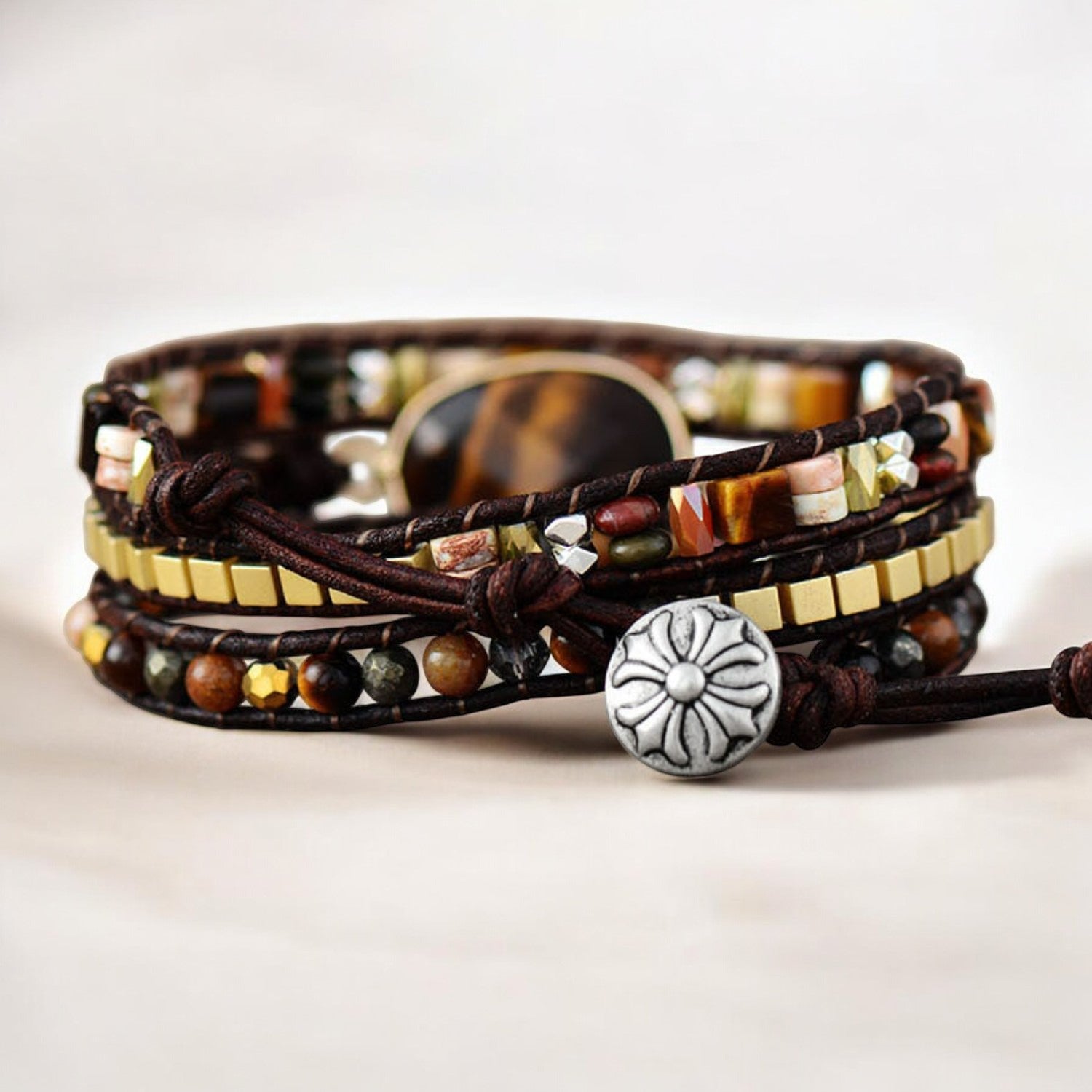 Pulseira Espiritual Olho de Tigre