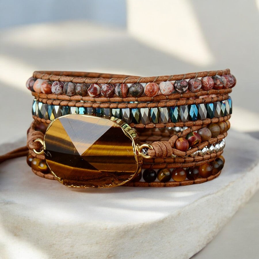 Pulseira Real Olho de Tigre