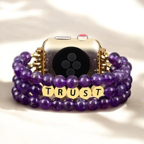 Pulseira Amethyst Trust Inspiration Apple Watch