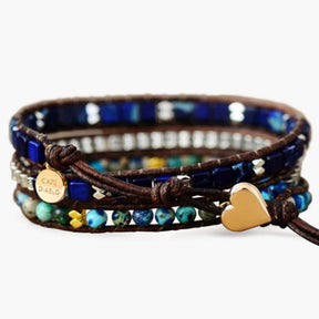 Namaste Heart Protection Wrap Bracelet - Cape Diablo